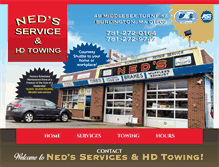 Tablet Screenshot of neds-service.com